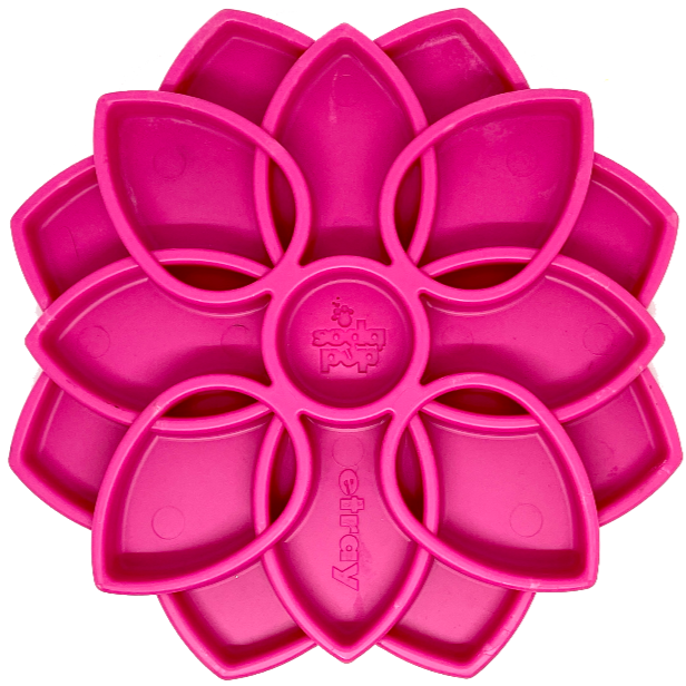 Mandala Design eTray Enrichment Tray for Dogs - Pink Mandala eTray