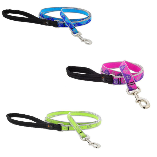 The High Light Leash - Reflective Leash by Lupine - Made in the USA