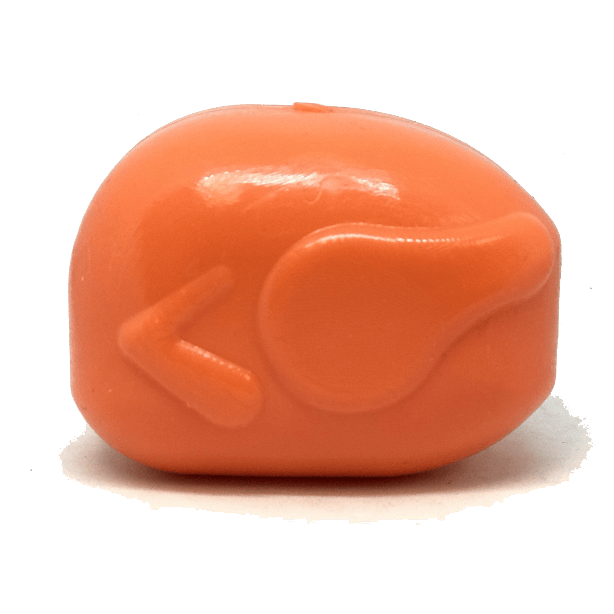 MKB Roasted Turkey Durable Rubber Chew Toy & Treat Dispenser - Medium - Orange - Medium Roasted Turkey Toy